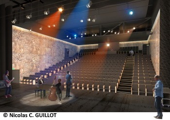 Théâtre nacelle AUBERGENVILLE interieur